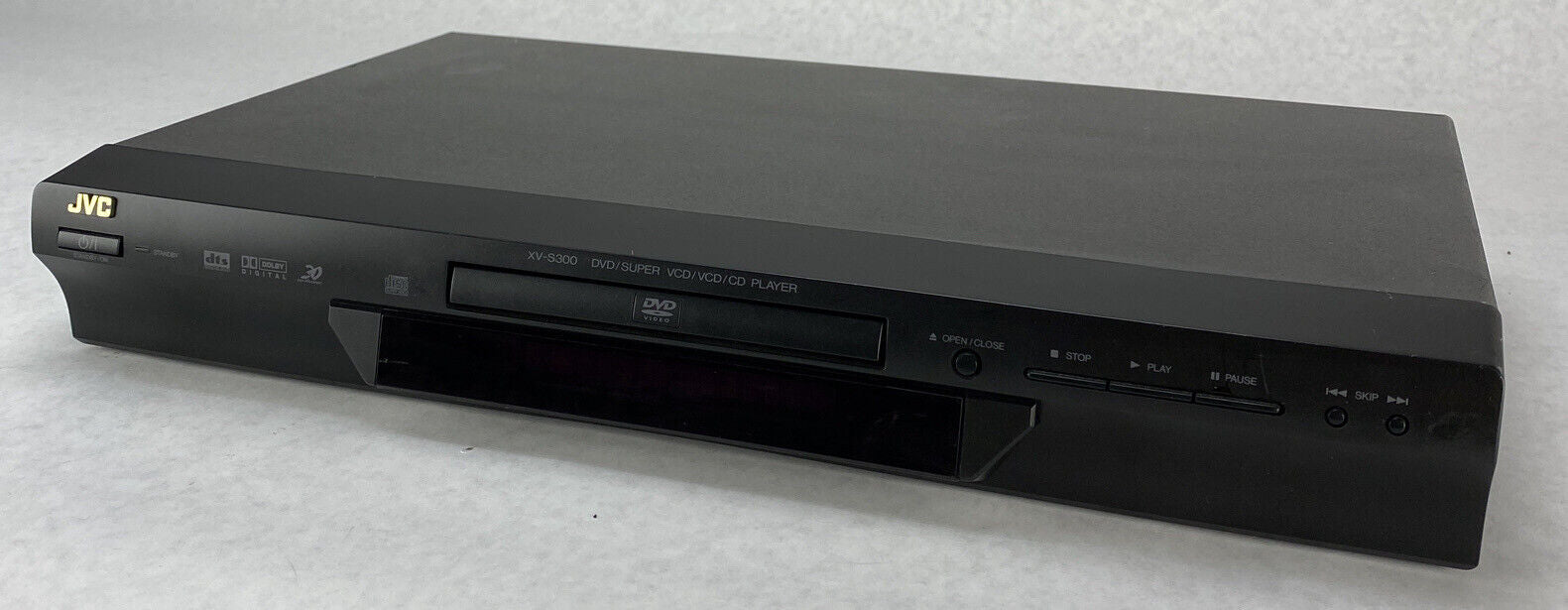 JVC XV-S300BK DVD CD Player S-Video Component RCA NO REMOTE