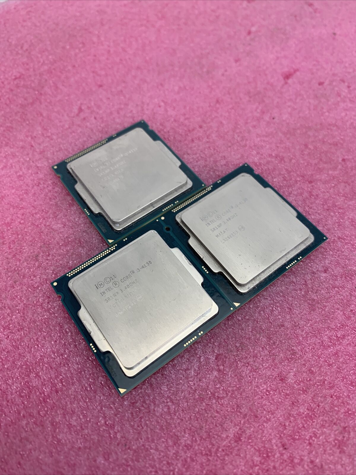Lot of 3 Intel Core i3-4130 3.4GHz Processor