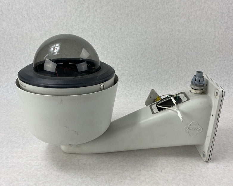 Pelco DF5-PG-E0 Outdoor Pendant Tinted Camera Dome w/ Wall Mount and Components