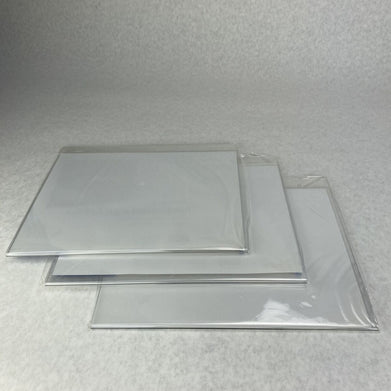 Lot of 3 Office Depot Wall Mount Horizontal Sign Holder 8 1/2 in x 11 in - New