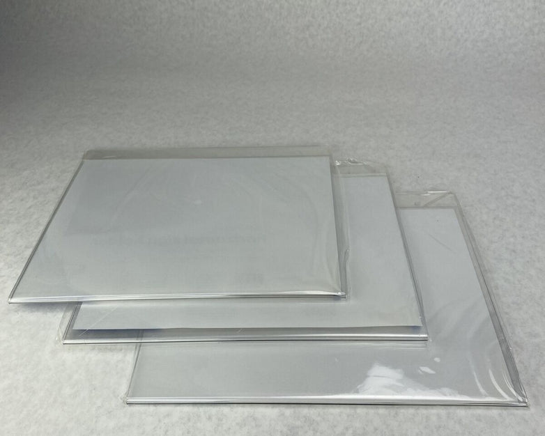 Lot of 3 Office Depot Wall Mount Horizontal Sign Holder 8 1/2 in x 11 in - New