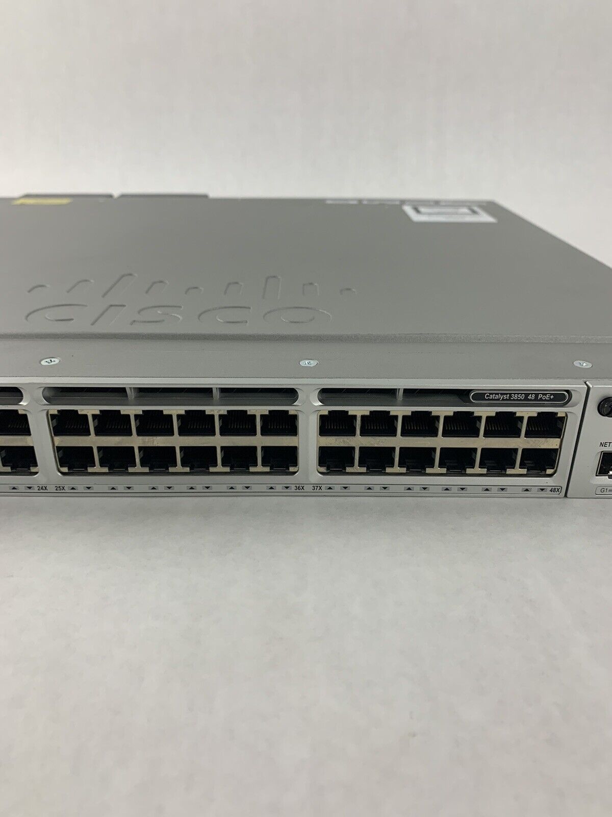 Cisco Catalyst WS-C3850-48PW-S 48 Port Ethernet Switch W/ C3850-NM-4-1G Module
