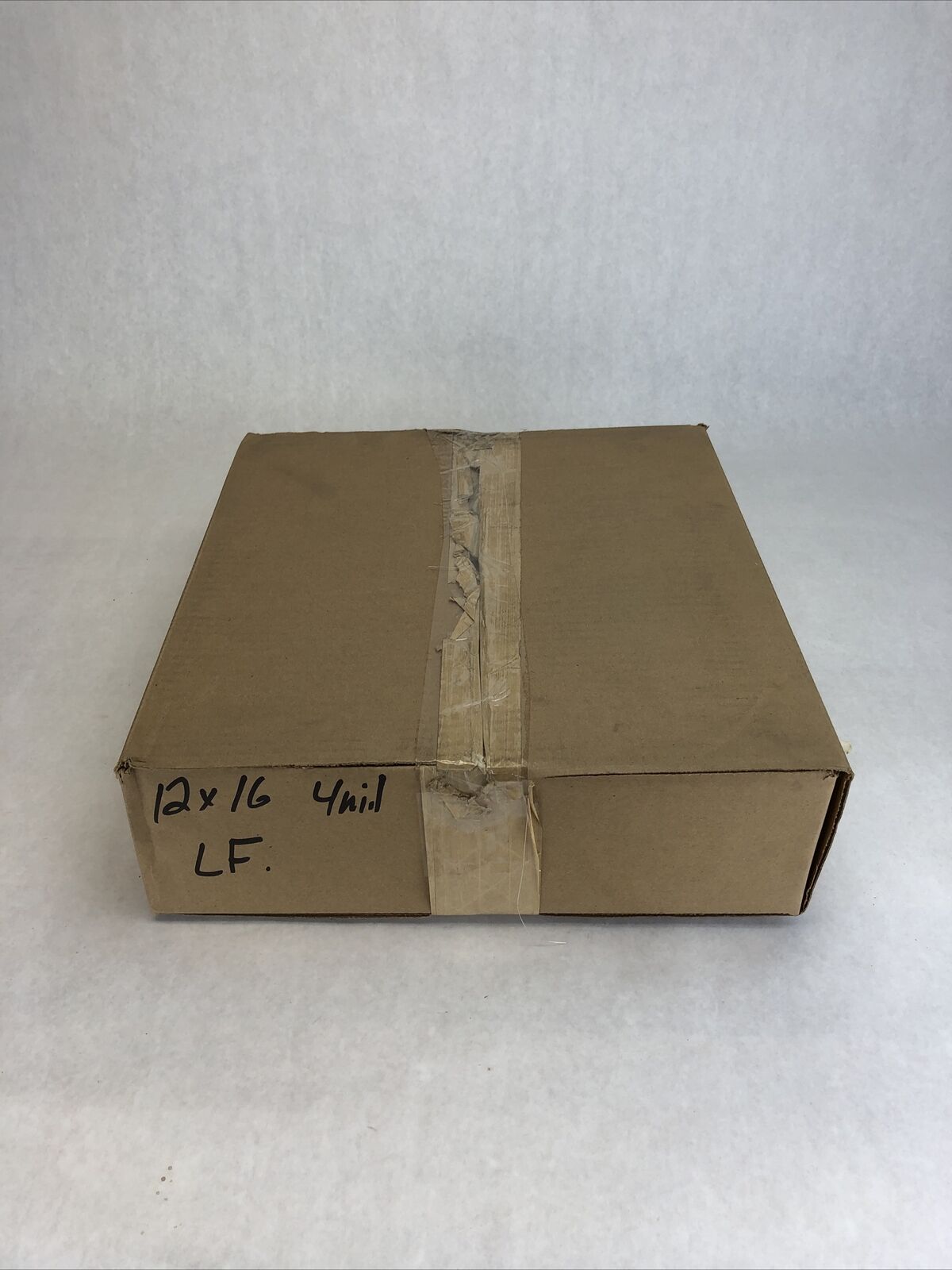 500- 12x16" Clear Poly Bags Lay-Flat 4mil