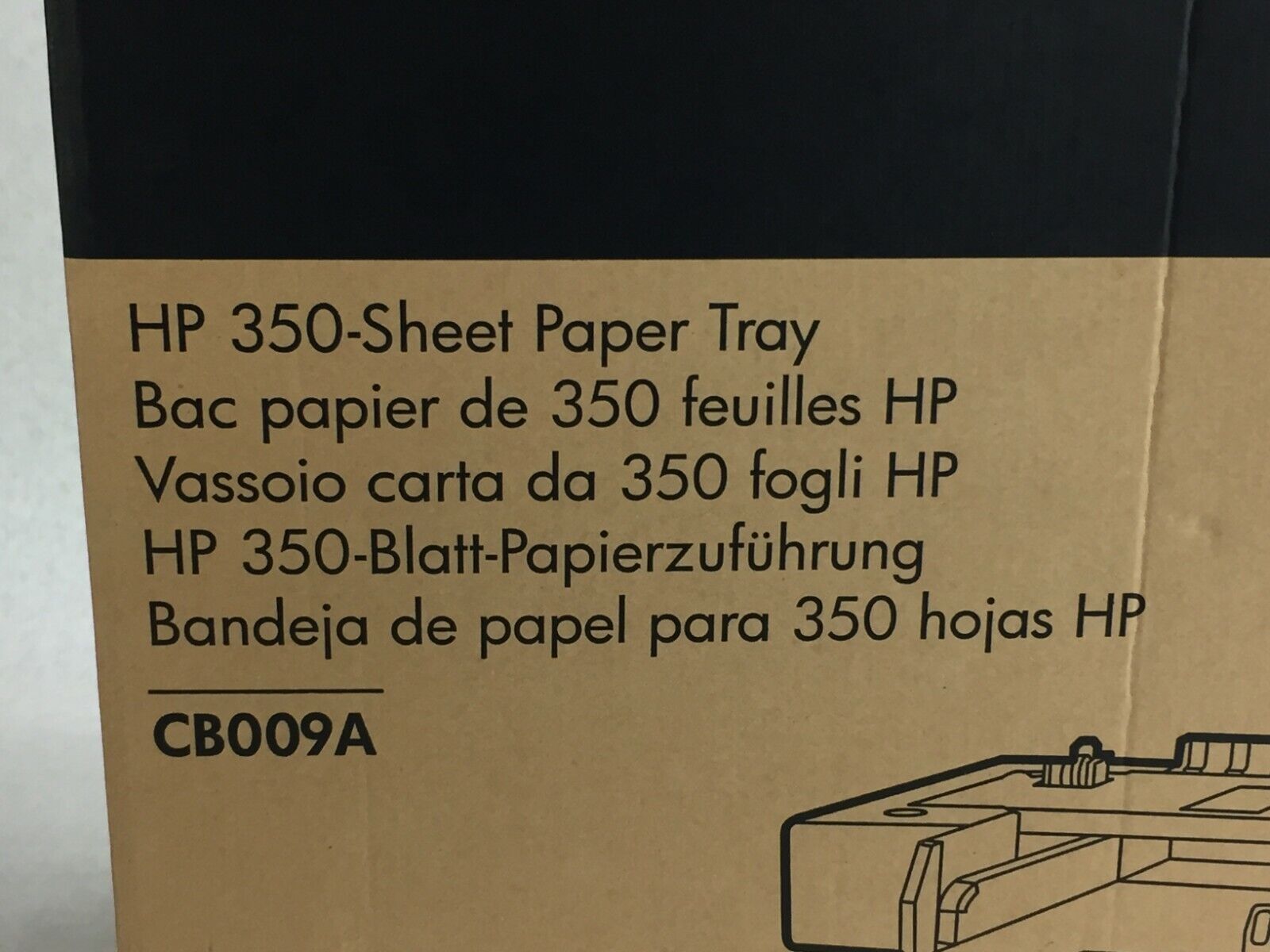 HP Officejet Pro K5300 K5400  350 Sheet Paper Tray  CB009A   NIB