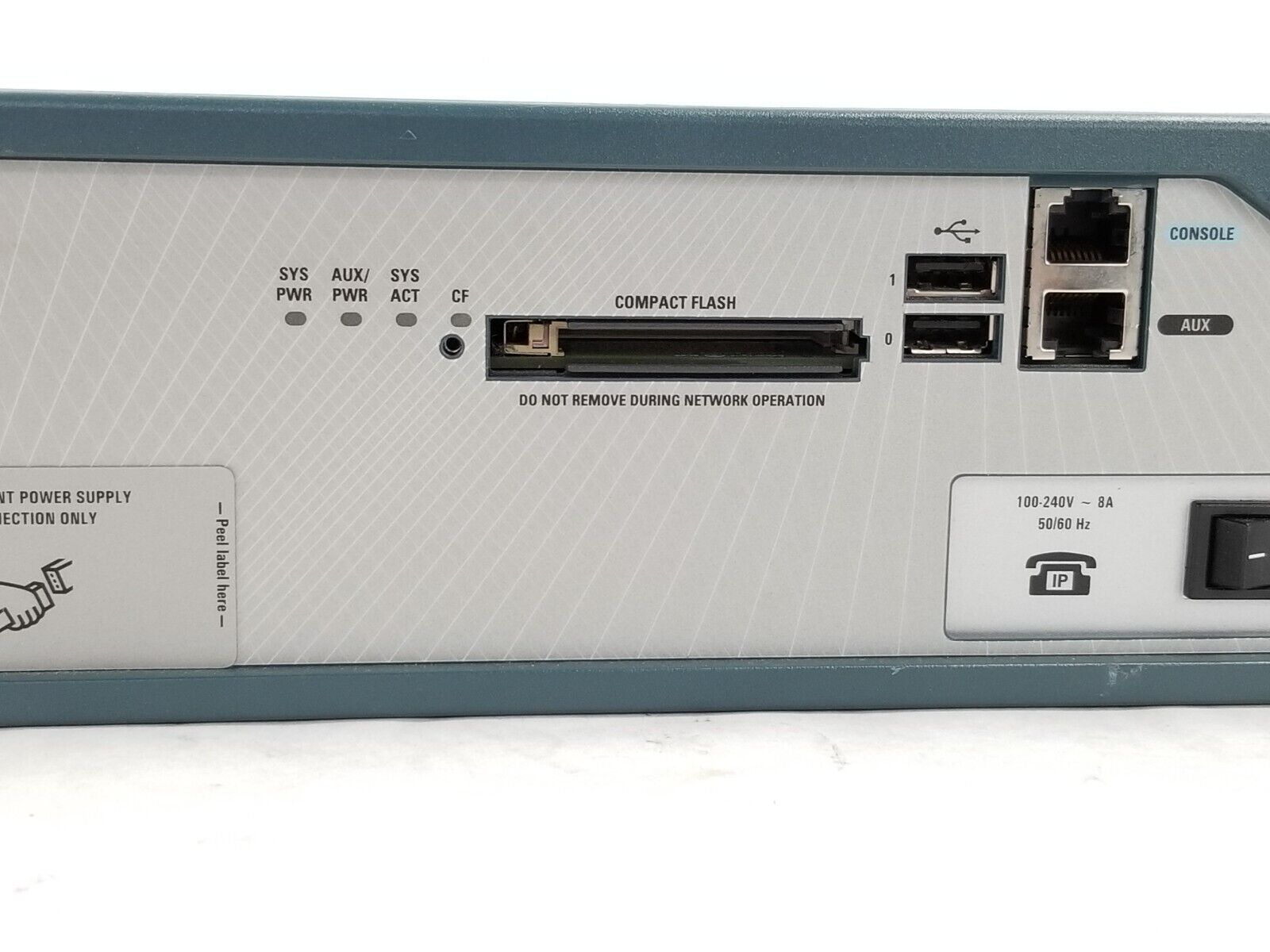 Cisco 2800 Series Integrated Service Router CISCO 2821 V05