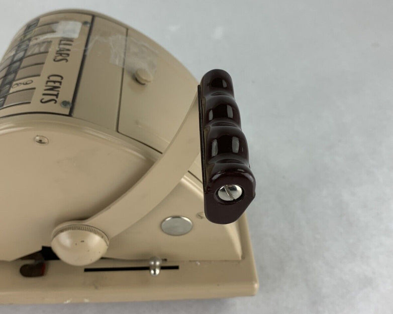 Paymaster 8000 Receipt Puncher W/ Film Tested