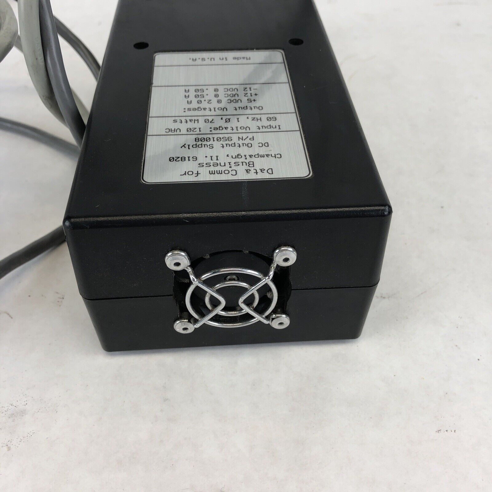DataComm 9501008 DC Output Supply 60HZ 70 WATT-5