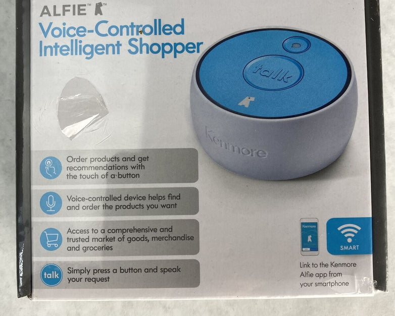 Kenmore Alfie Voice Controlled Intelligent Shopper New Sealed