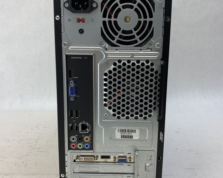 Dell Inspiron 580 MT Intel Core i3-540 3.07GHz 4GB RAM No HDD No OS
