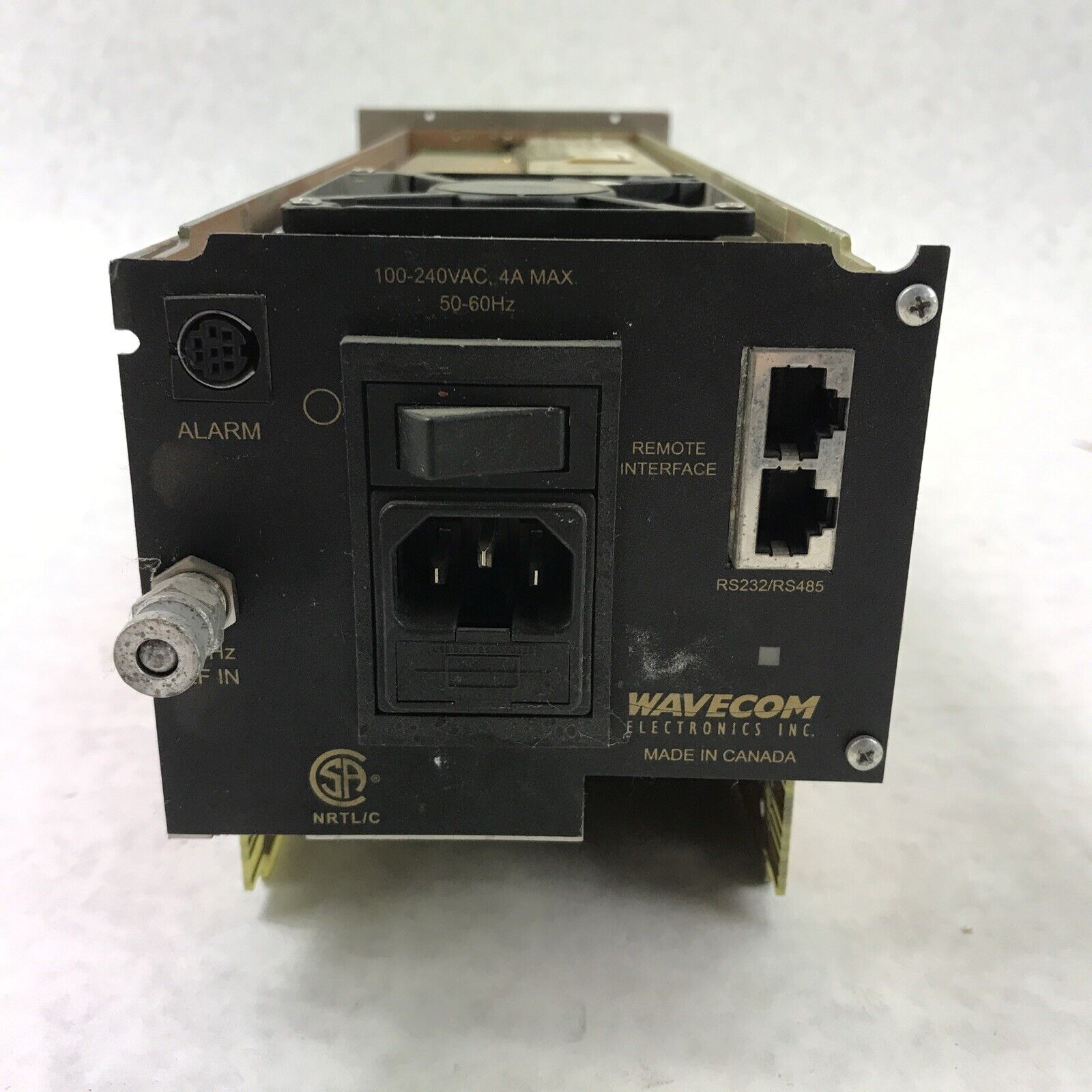 Wavecom MA4011B System 4000 Power Supply