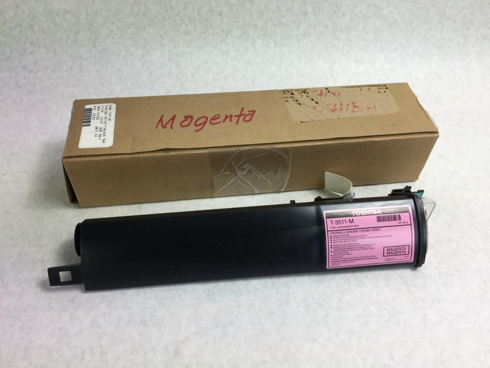 OEM Toshiba T-3511-M Magenta Toner Cartridge