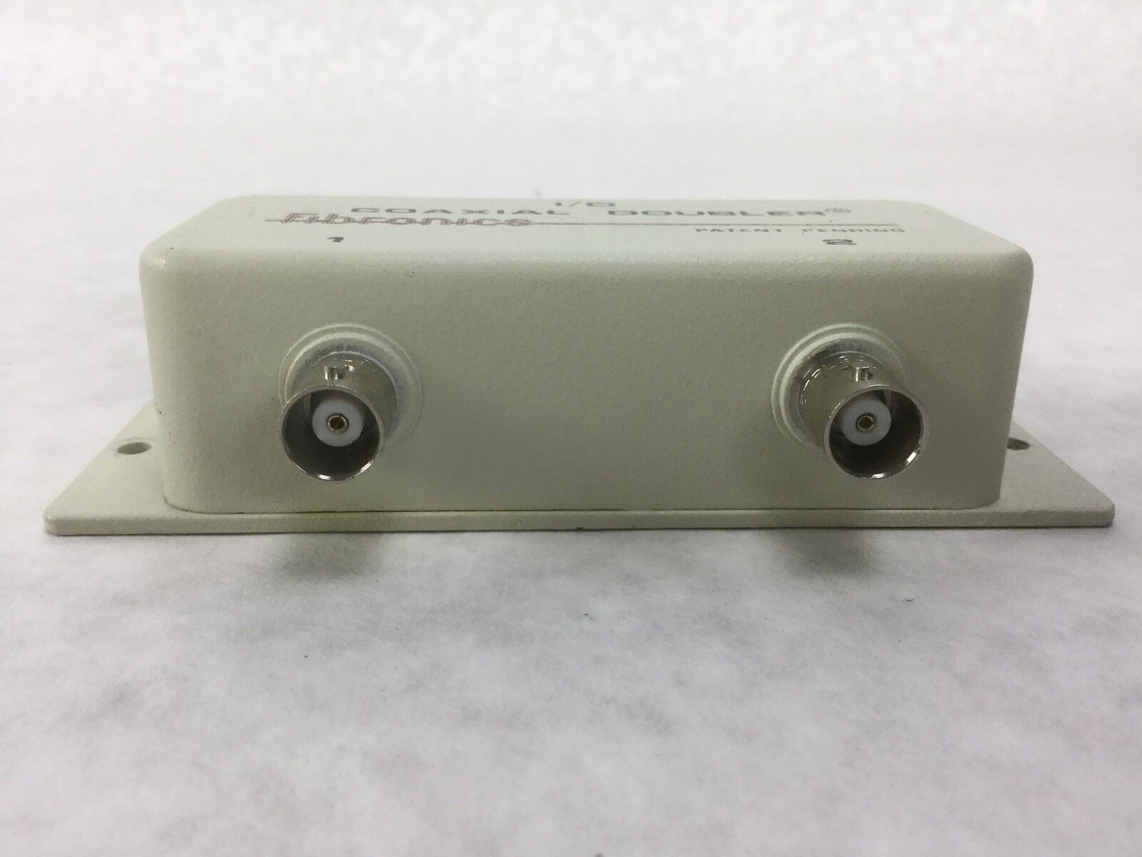 Fibronics I/O Coaxial Doubler