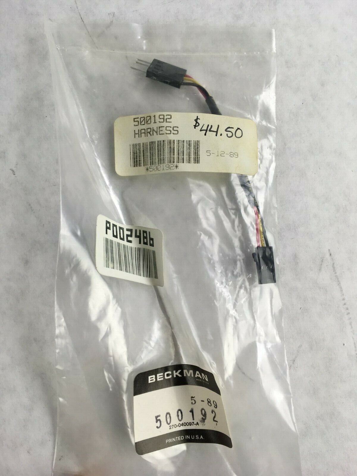 HARNESS SOURCE DRIVE Cord Cable 500192 by Beckman Coulter