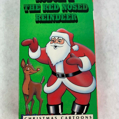 Vintage Classic Rudolph the Red Nosed Reindeer 1993 VHS Tape Movie Christmas