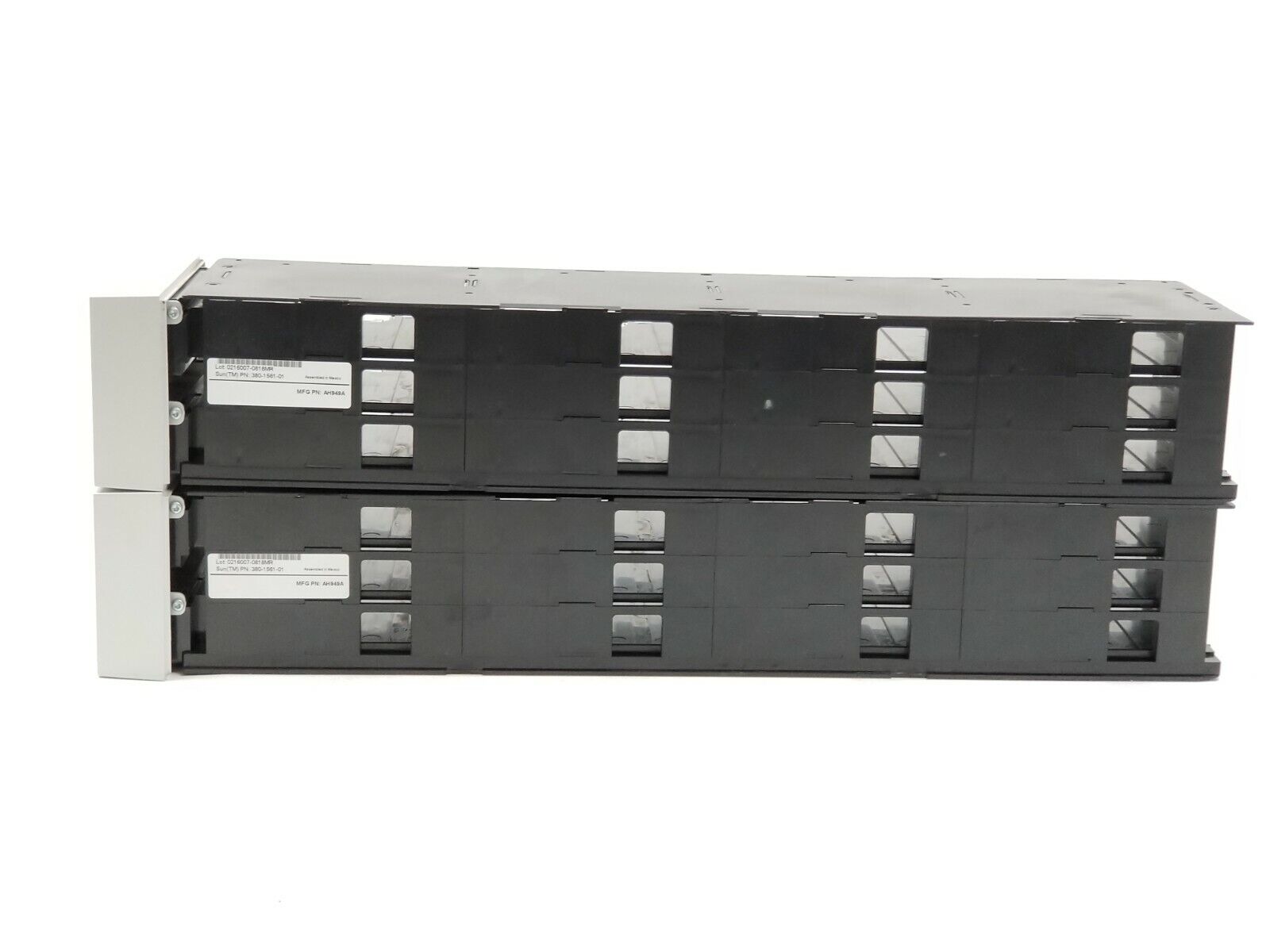 Lot of (2) Sun 380-1561-01 Right Side StorageTek Tape Magazine Cartridge