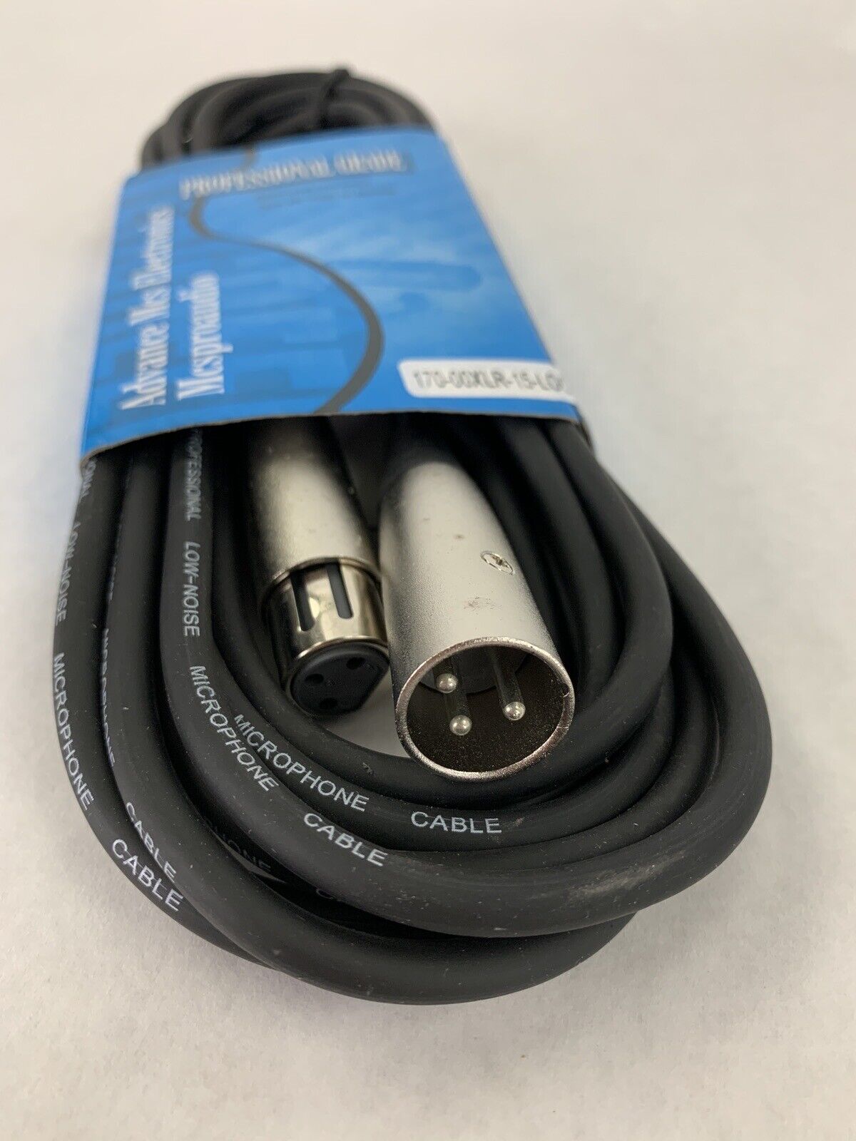 New Box Opened Professional Grade 3Pin Male To Female XLR 170-00XLR-15-LOC