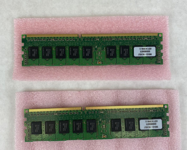 Kingston 8GB 1RX4 PC3L-12800R KCS-B200BS/8G BSMH1841498 Server Memory Lot of 2