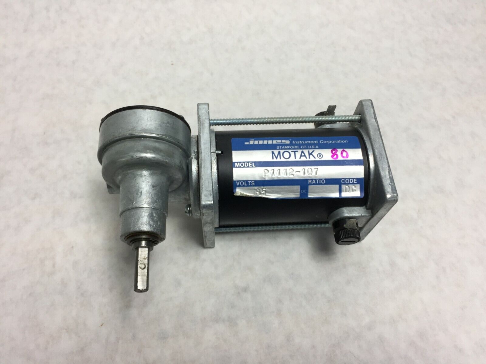 Jones Instrument Corp MOTAK P1112-107  85 Volts Motor
