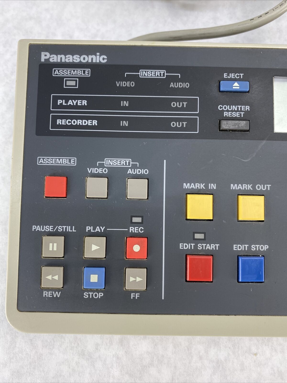 Panasonic AG-A571P Editing Controller NO PSU