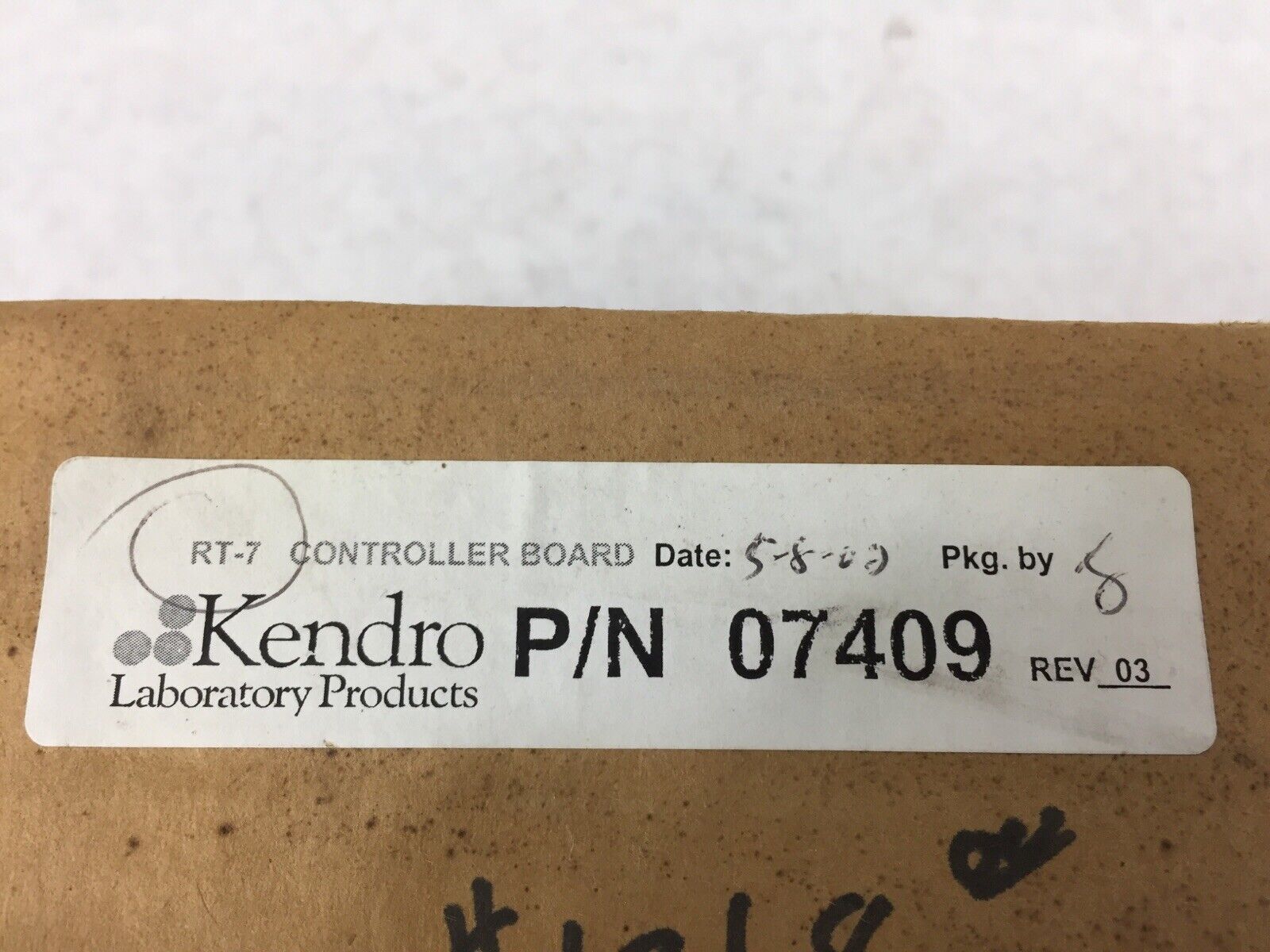 Kendro RT-7 - 07409 REV. 03 - Replacement Board for Table Top Centrifuges