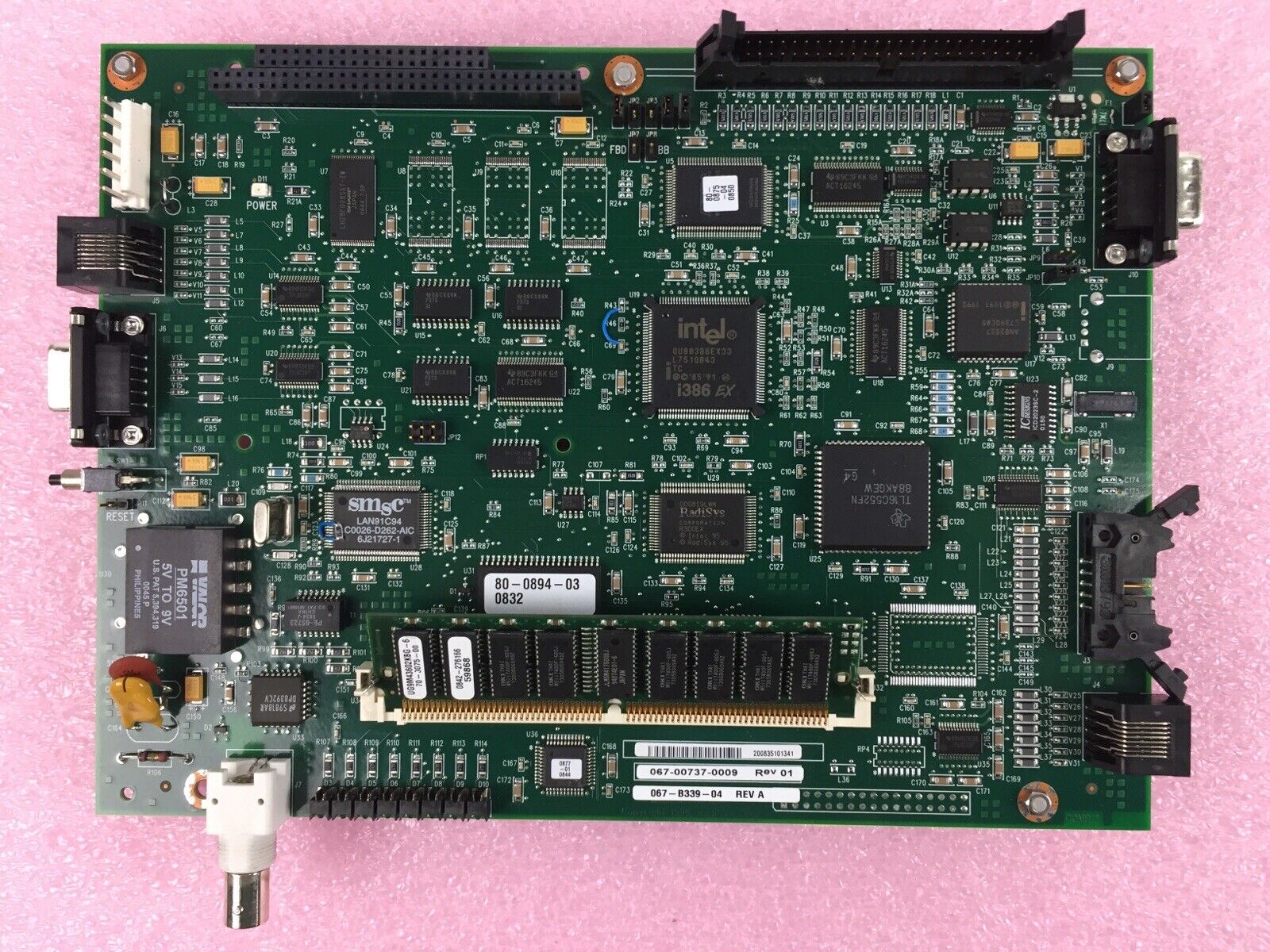 Bayer Switch Assy Board 067-B339-04 - intel i386X