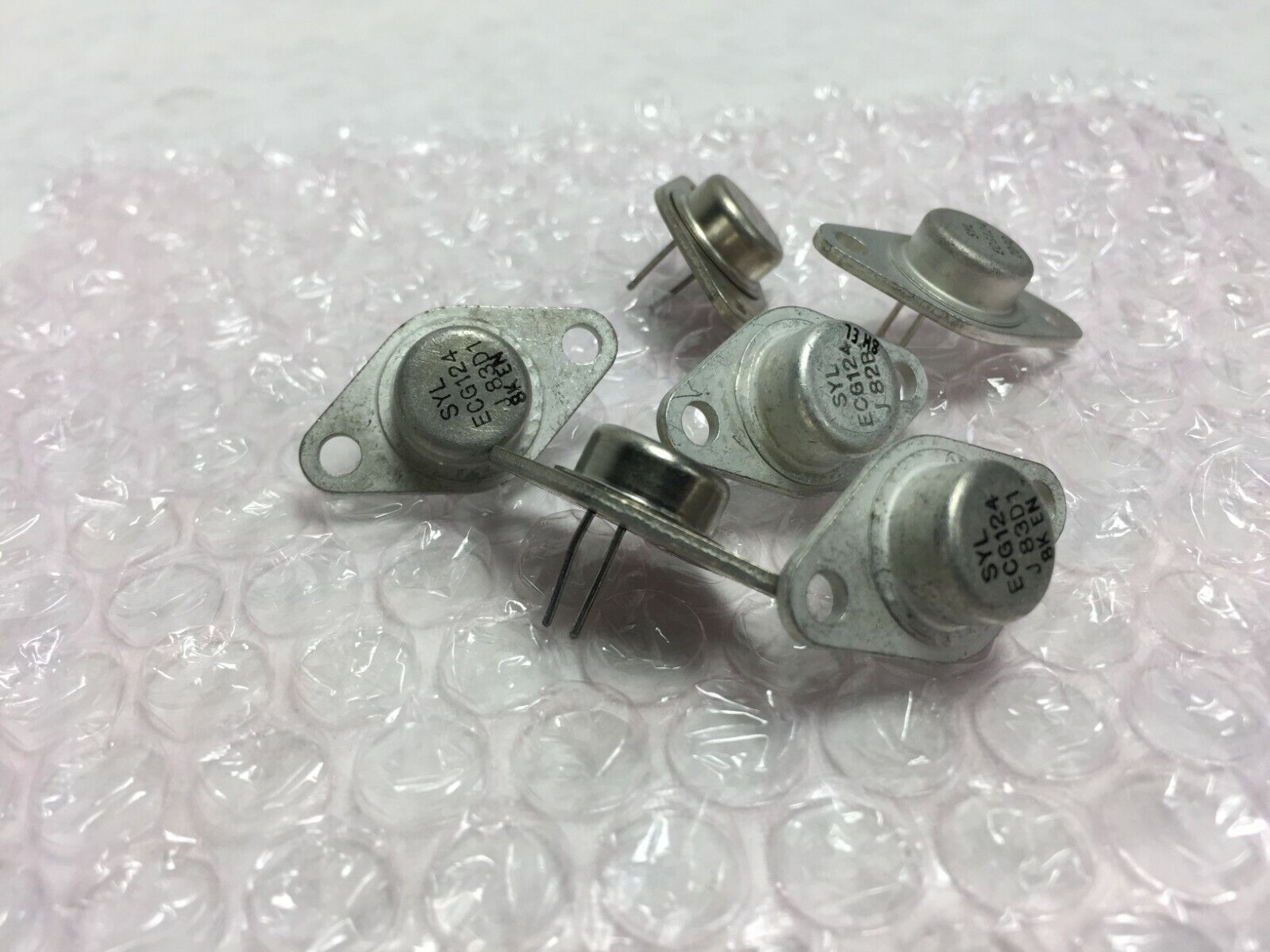 NOS  Sylvania ECG124 Transistor  Lot of 6