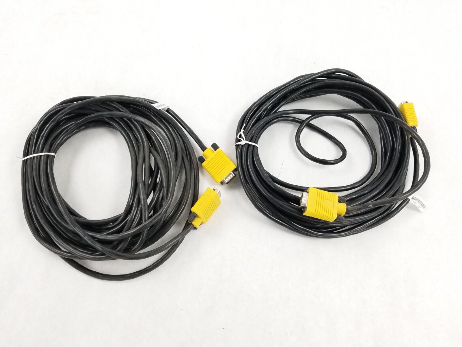 Lot of (2) Polycom Male to Male VGA Cable 25ft for VS4000 (P/N:09211-001)