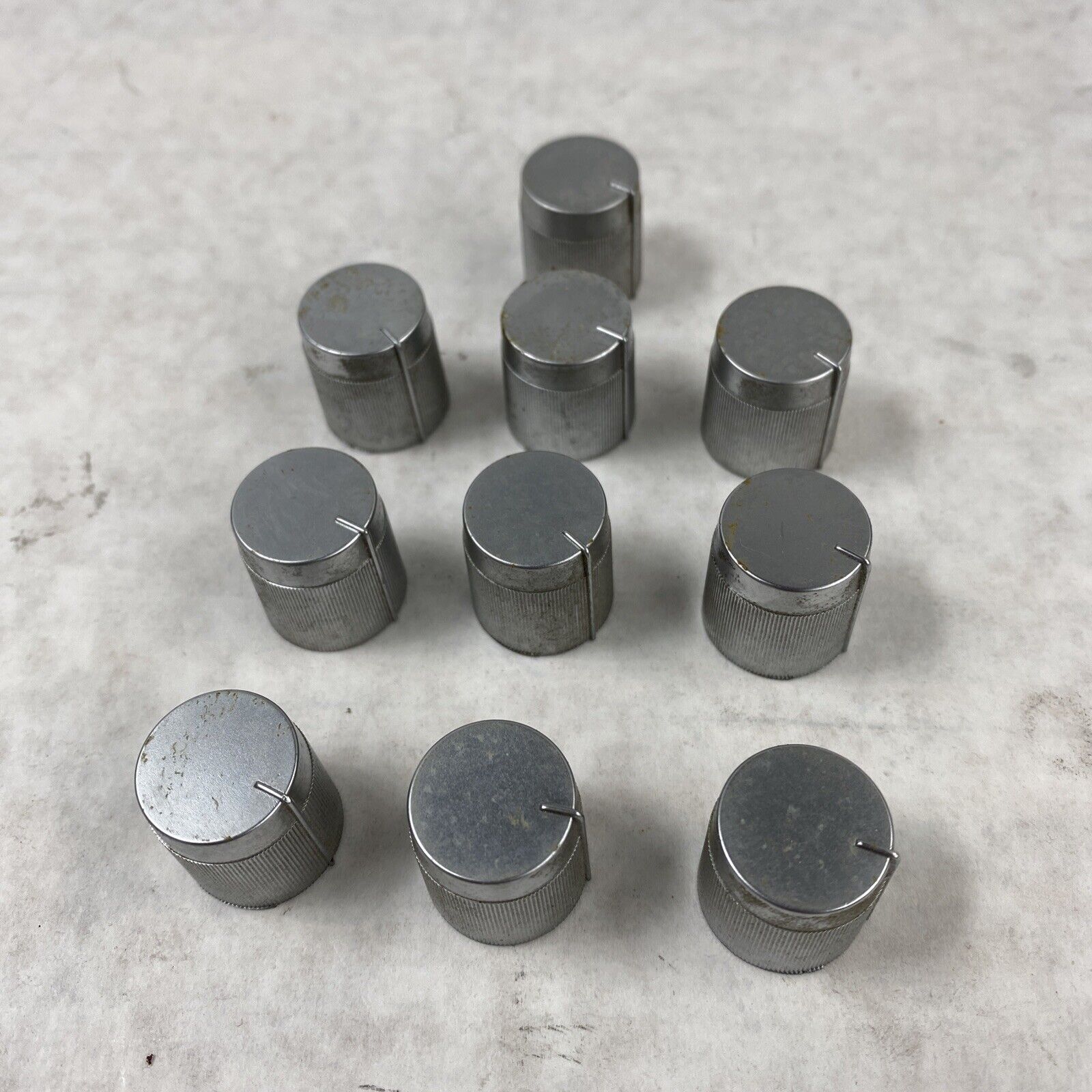 Lot ( 10 ) TOA M-900A Ampilifier REPLACEMENT KNOBS