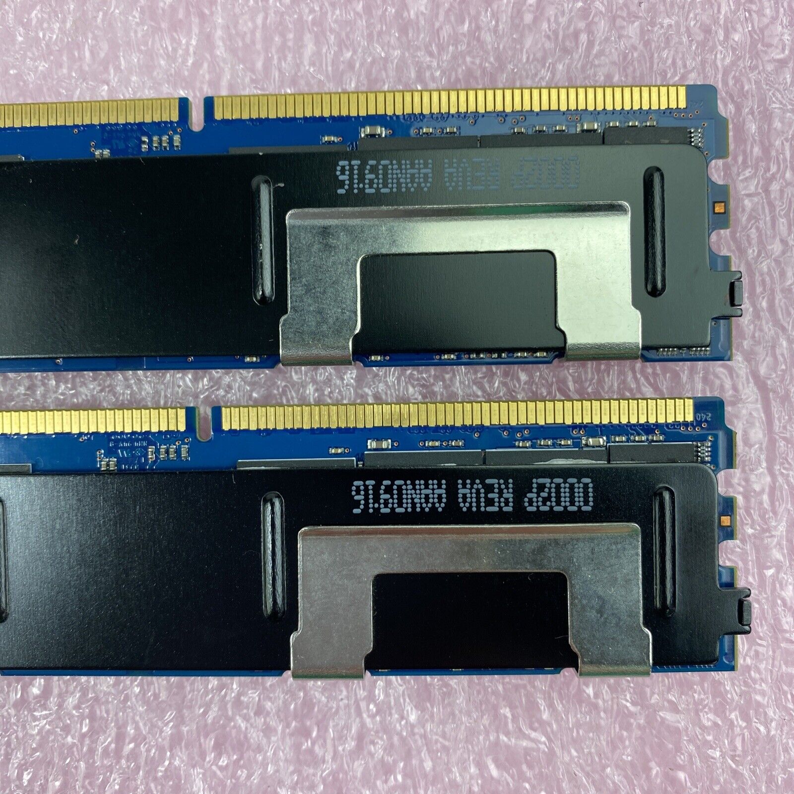 2x 4GB Nanya HP 398708-061 PC2-5300F 667MHz 2Rx4 ECC DDR2 FBDIMM Server Memory