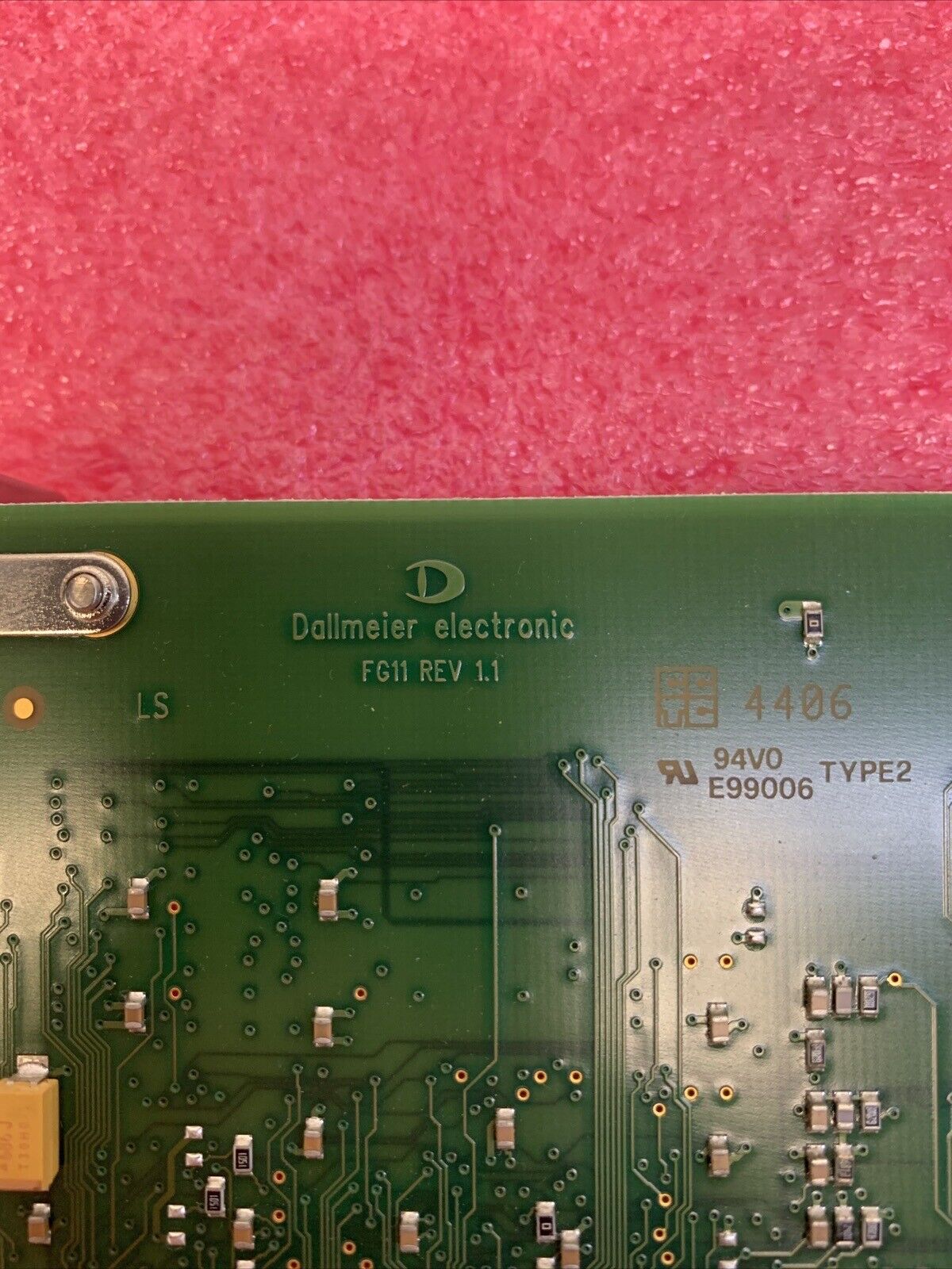 DALMEIER ELECTRONIC FG11 FRAME GRABBER CARD ISA REV1.1