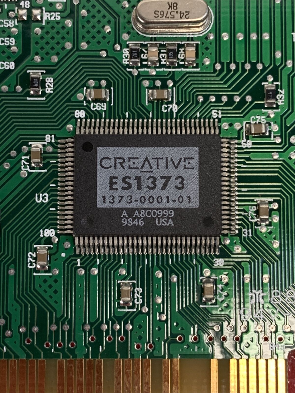 Creative Labs Ensoniq ES1371 PCI Audio Card