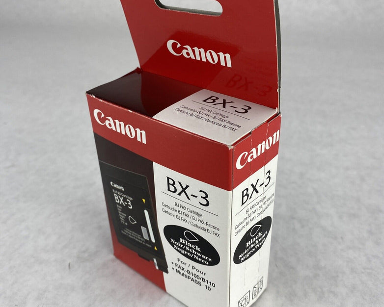 Canon BX-3 Genuine Black BJ Fax Inkjet Cartridge FAX-B100 B110 B820 B150 B155