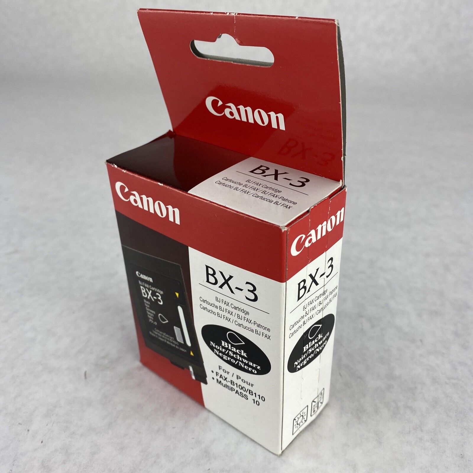 Canon BX-3 Genuine Black BJ Fax Inkjet Cartridge FAX-B100 B110 B820 B150 B155