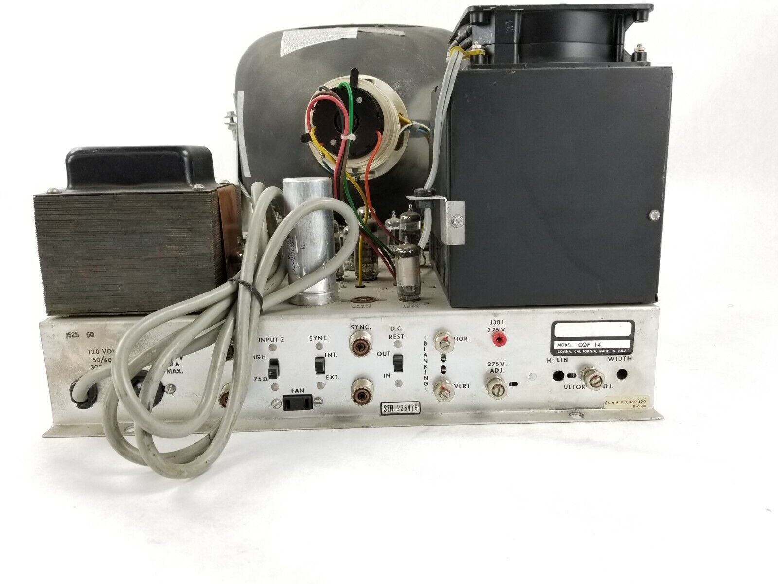 CONRAC Type 520114-004 Model # CAF 14 Untested-Parts or Repair