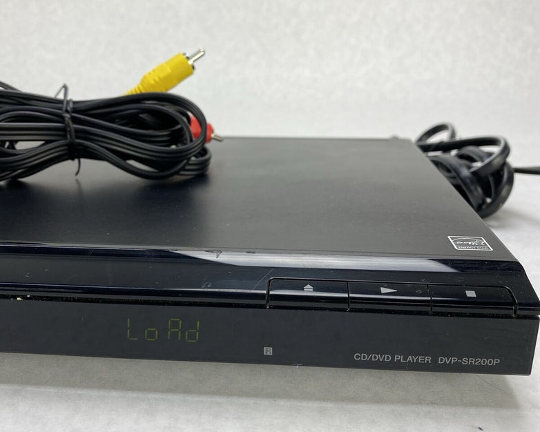 Sony DVP-SR200P DVD CD Player Black Tested NO REMOTE