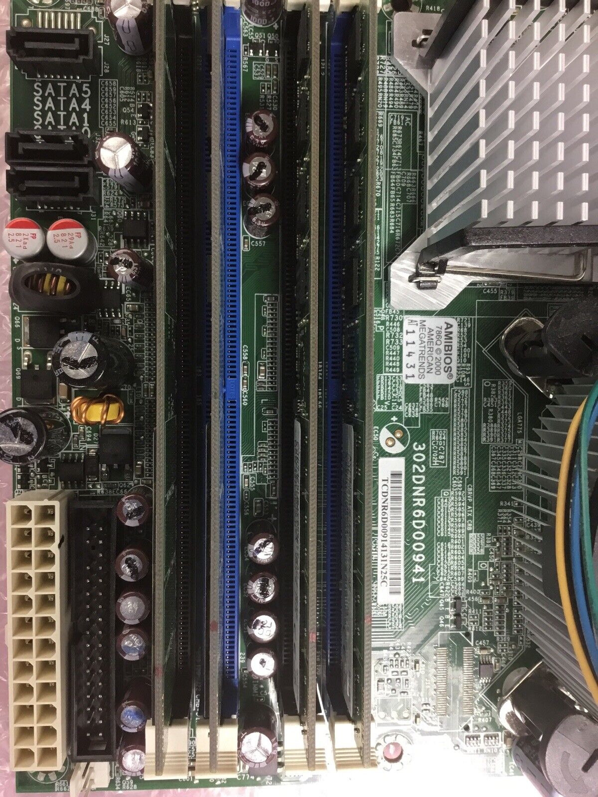NCR 302DNR6D00941 Motherboard w/Intel E6400 2.13 GHz 4GB RAM - No HDD No OS