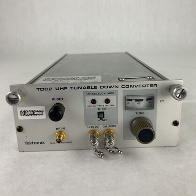 Tektronix TDC2 UHF Tunable Down Converter Untested