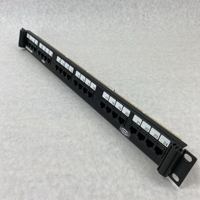 Hubbell Speedgain c5e+ 24-Port Patch Panel P5E24UE