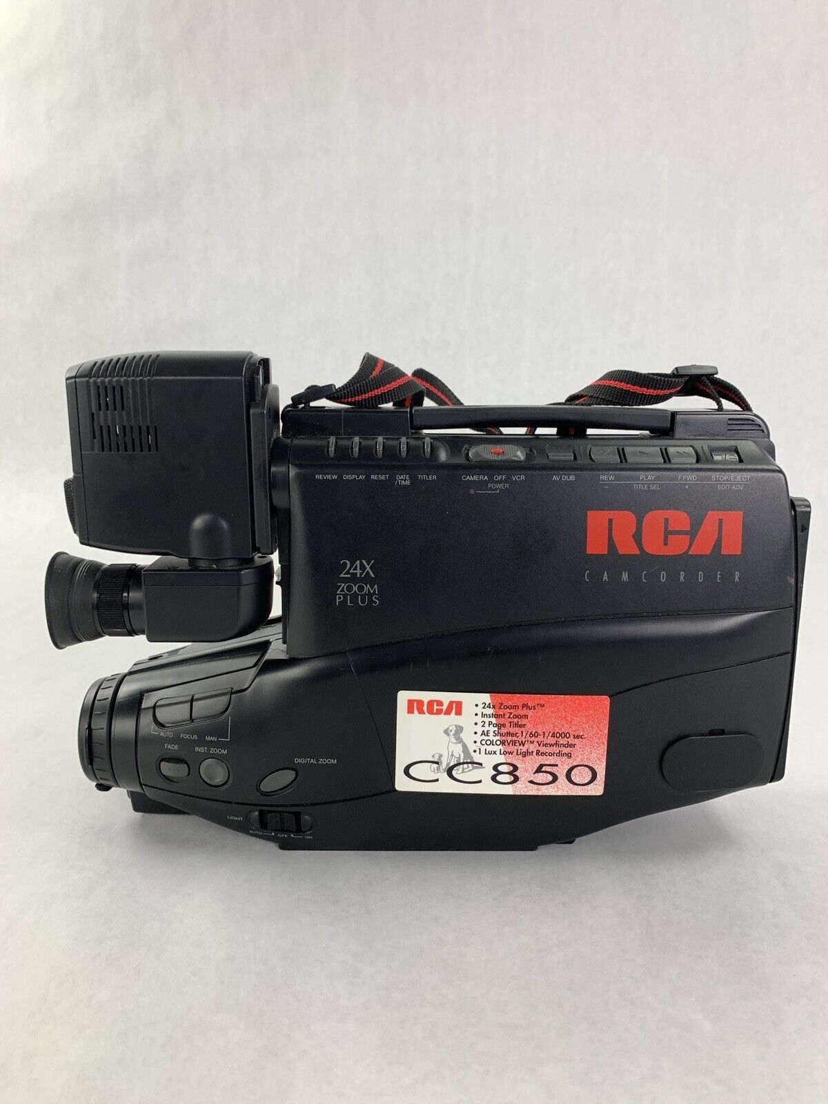 RCA Camcorder VHS CC850 Missing Batt