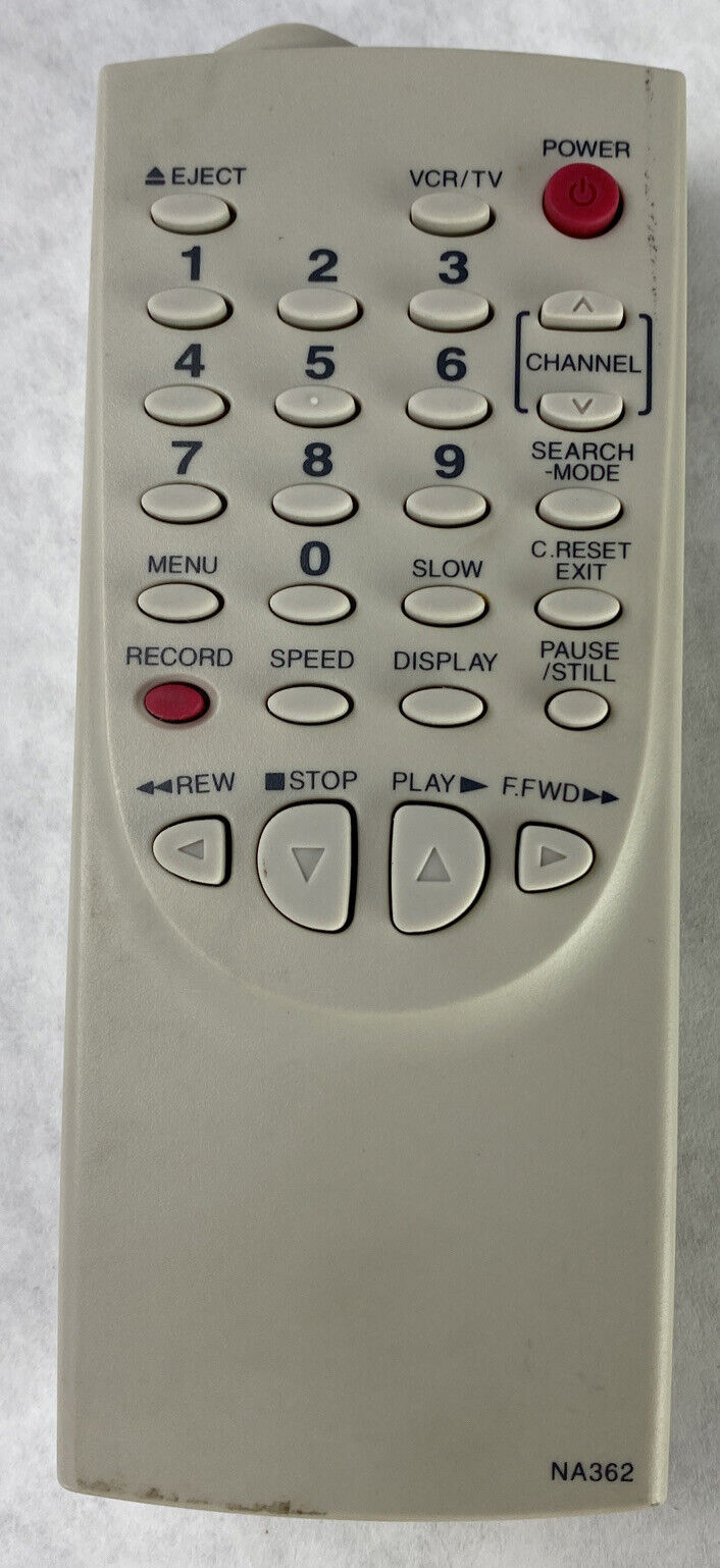 Emerson Funai Remote OEM NA372 NA376 NA362 NA372UD EWV404 EMV404 EWV603A EWV403A