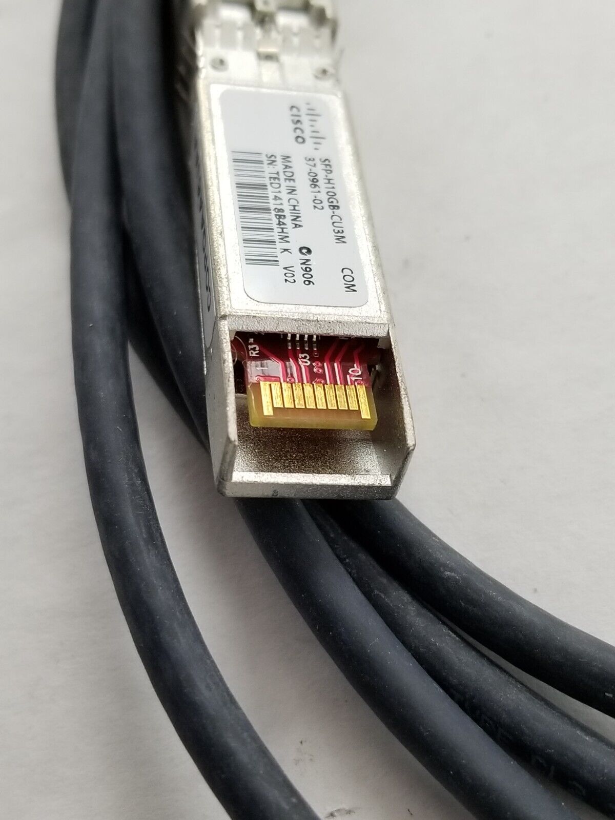 Cisco SFP-H10GB-CU3M 3Meter SFP Cable 37-0961-02