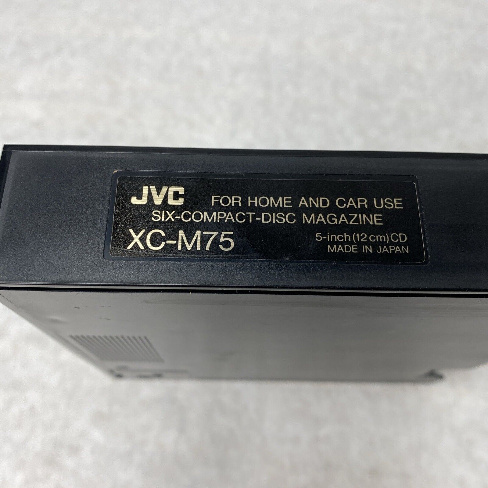 JVC XC-M75 6 Disc Multi-Play CD Player Changer Magazine Cartridge Cassette