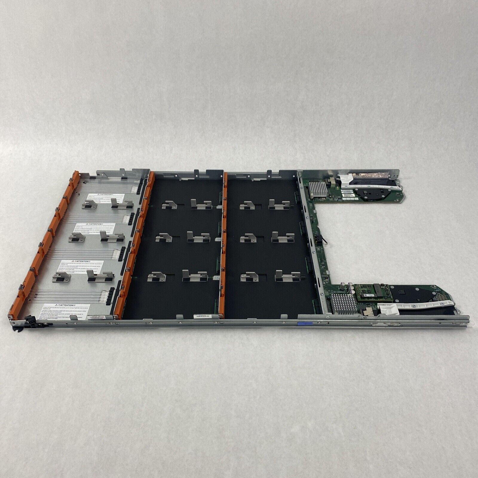 NetApp X-48566-00-R6 12-Slot Drive Shelf Drawer w/ QBXW033A0B Integrated Circuit