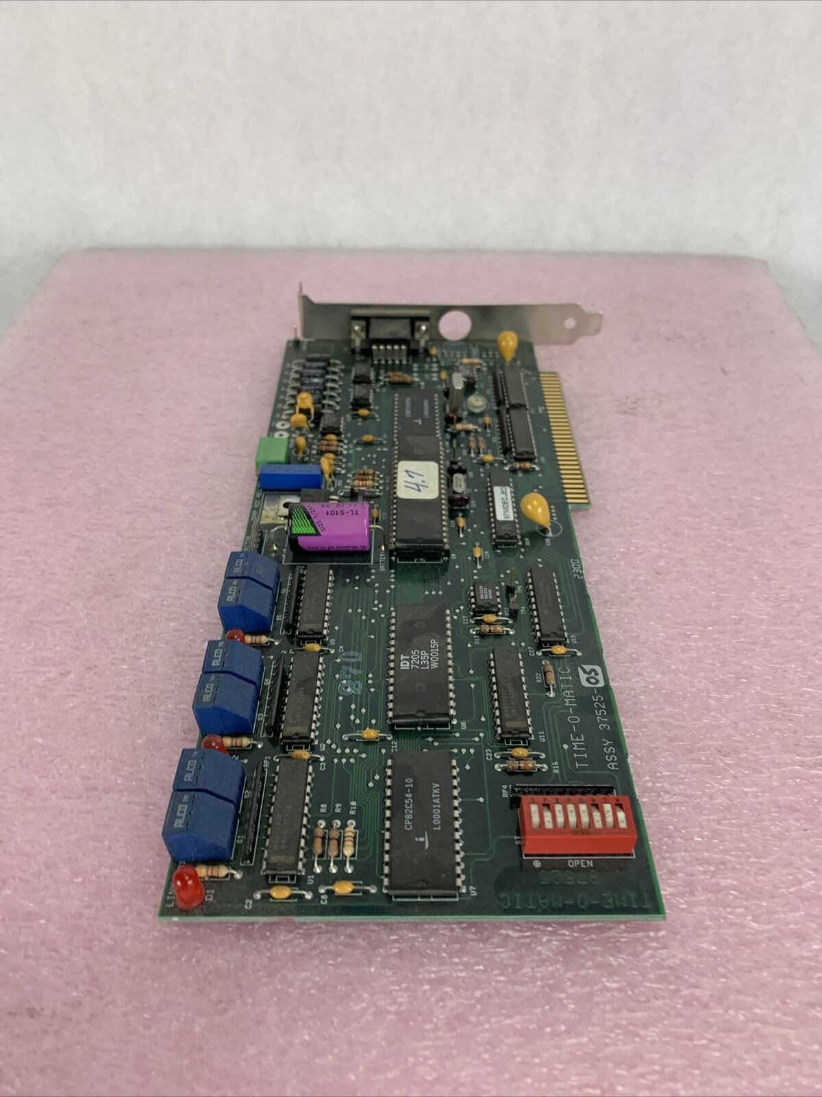TIME-O-MATIC 37525-04 PCB BOARD Missinig antenna Tested