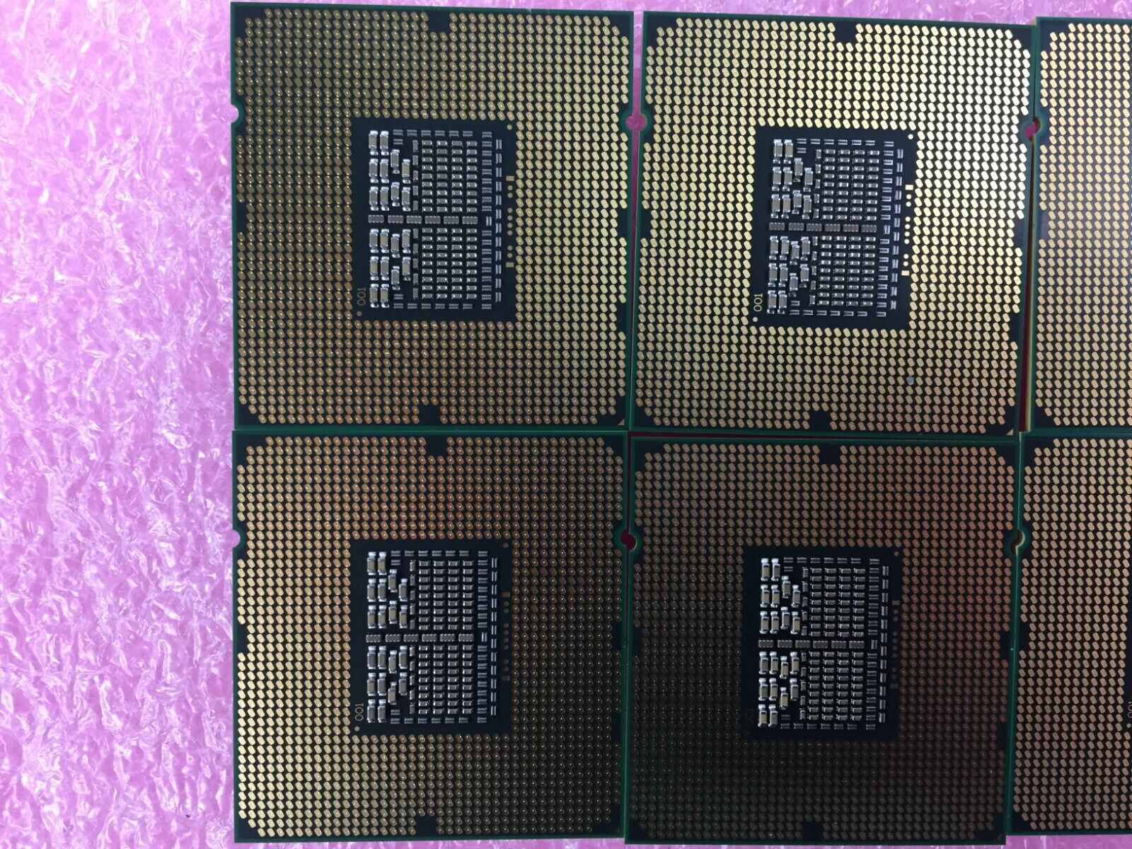 Lot of (6) Intel Xeon E5540 SLBF6 2.53GHz LGA1366 Quad Core Server Processor