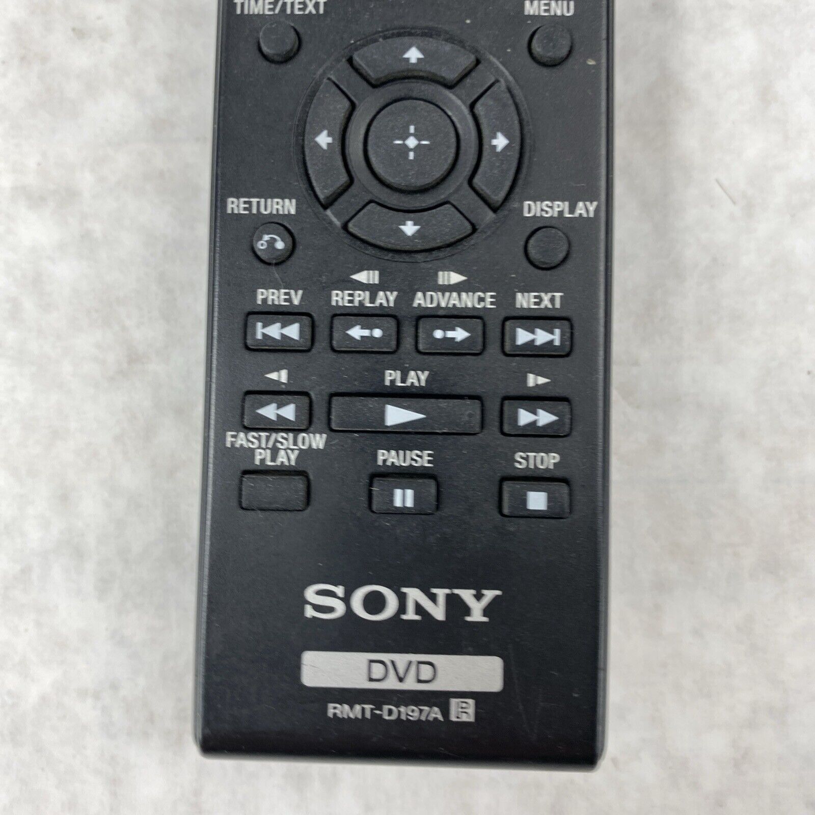 Sony RMT-D197A DVD Player Remote Control TESTED