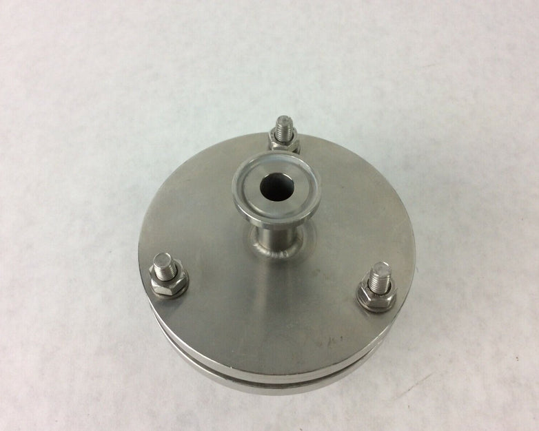 BioPharm MaxPure Stainless Steel Fitting Coupler Herrli 316L 1/2" 407394