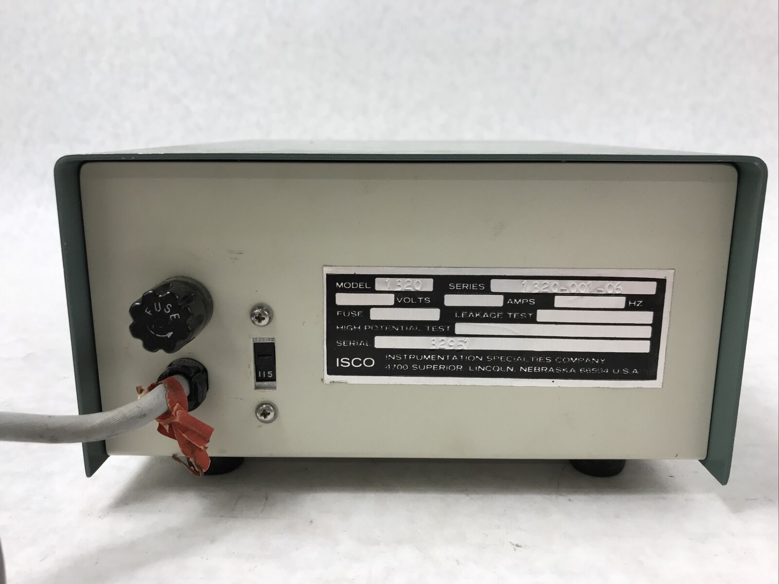 Instrumentation Specialties CO Model 422 Timed Destainer Power Supply