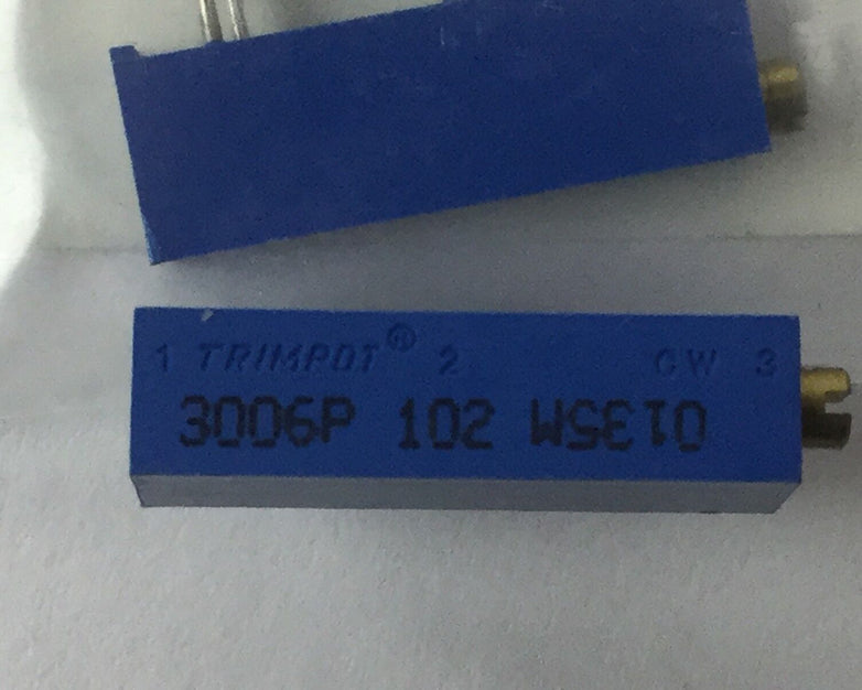 Bourns 3006P-1-102 TRIMMER 50K OHM 0.75W PC PIN (Lot of 5)