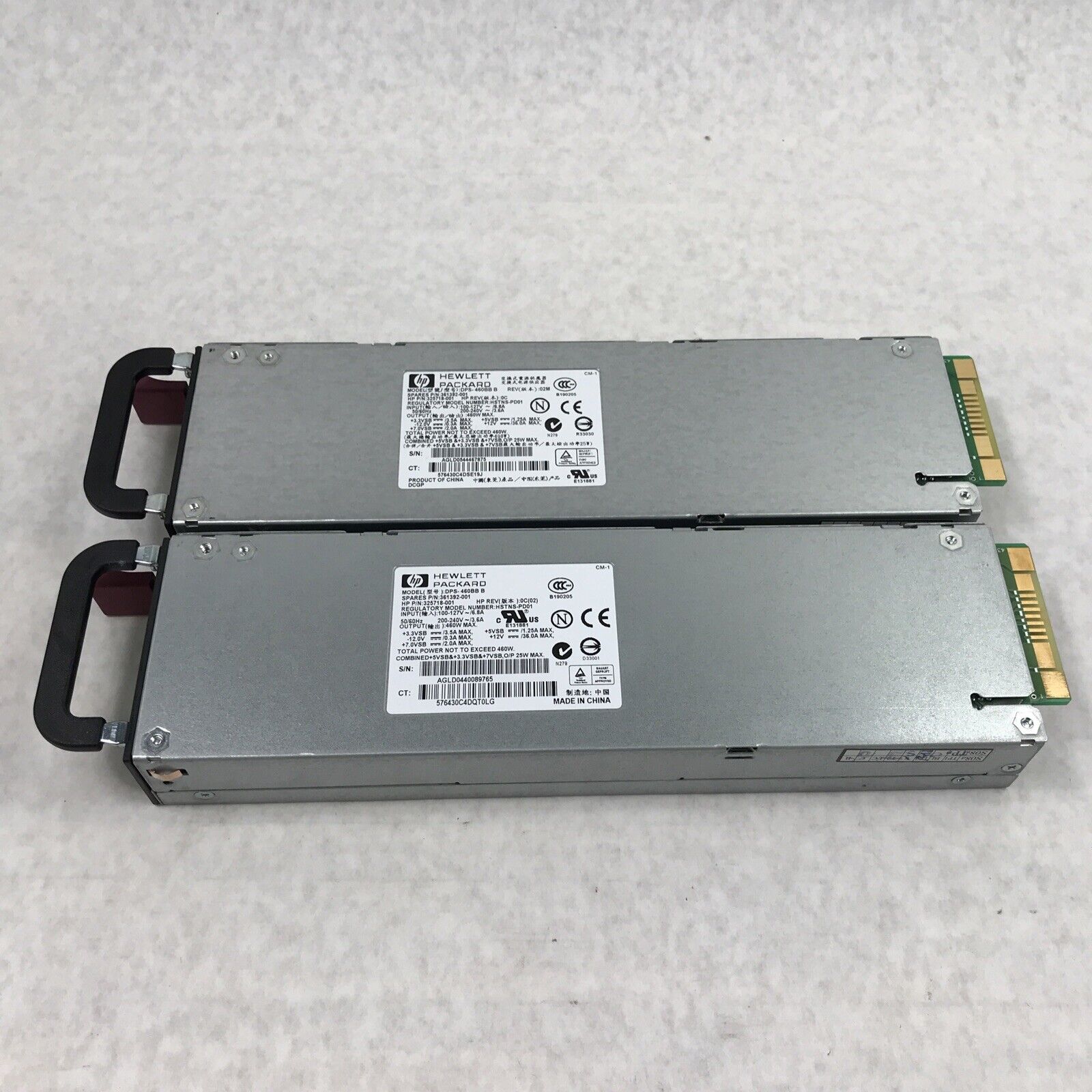 Hewlett Packard DPS-460BB 240V 60Hz 460W Power Supply